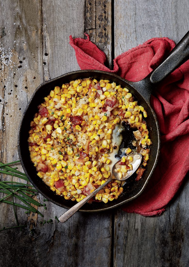 Cast-Ironed Charred Corn – Ganas Pecan Company