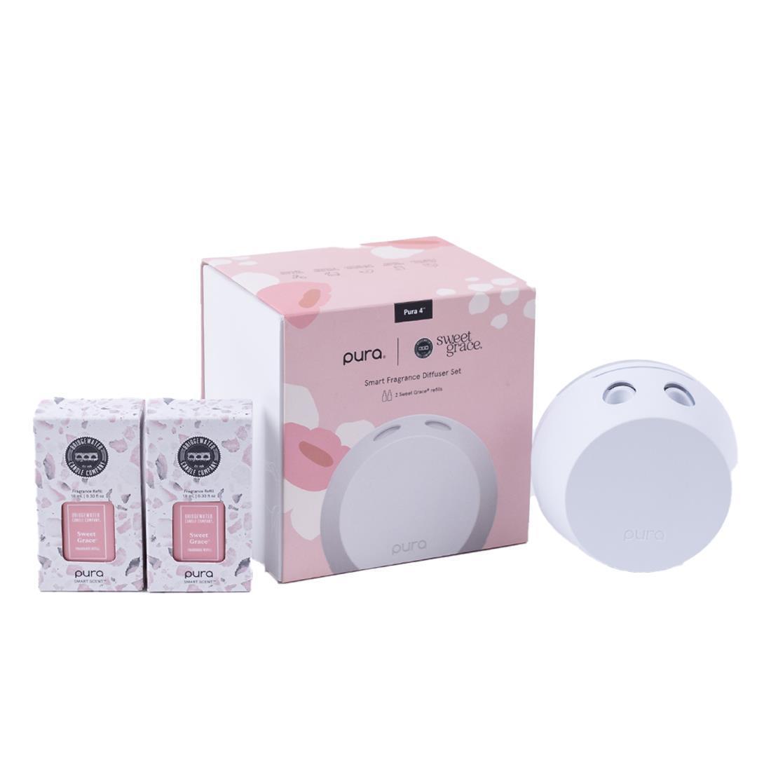 PURA + BRIDGEWATER SMART HOME DIFFUSER SET W/2 SCENTS main image 1