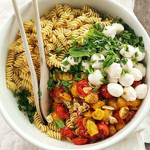 Roasted Tomato Pasta with Mozzarella – Ganas Pecan Company