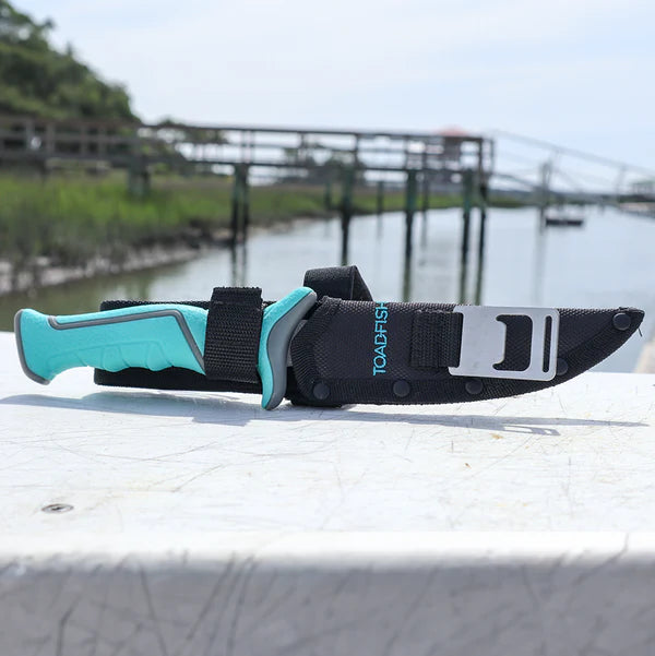 Toadfish Fixed Fillet Knife with Sheath 8