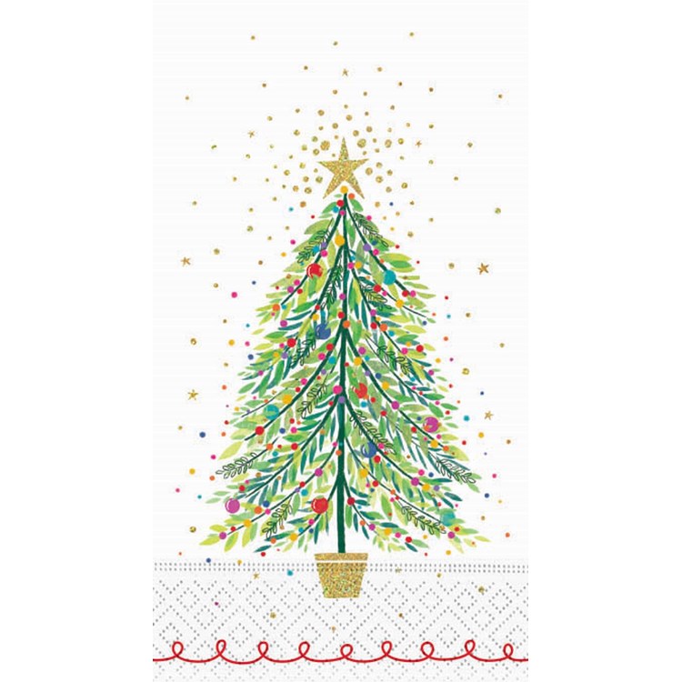 Christmas Tree Magic Napkin-Guest