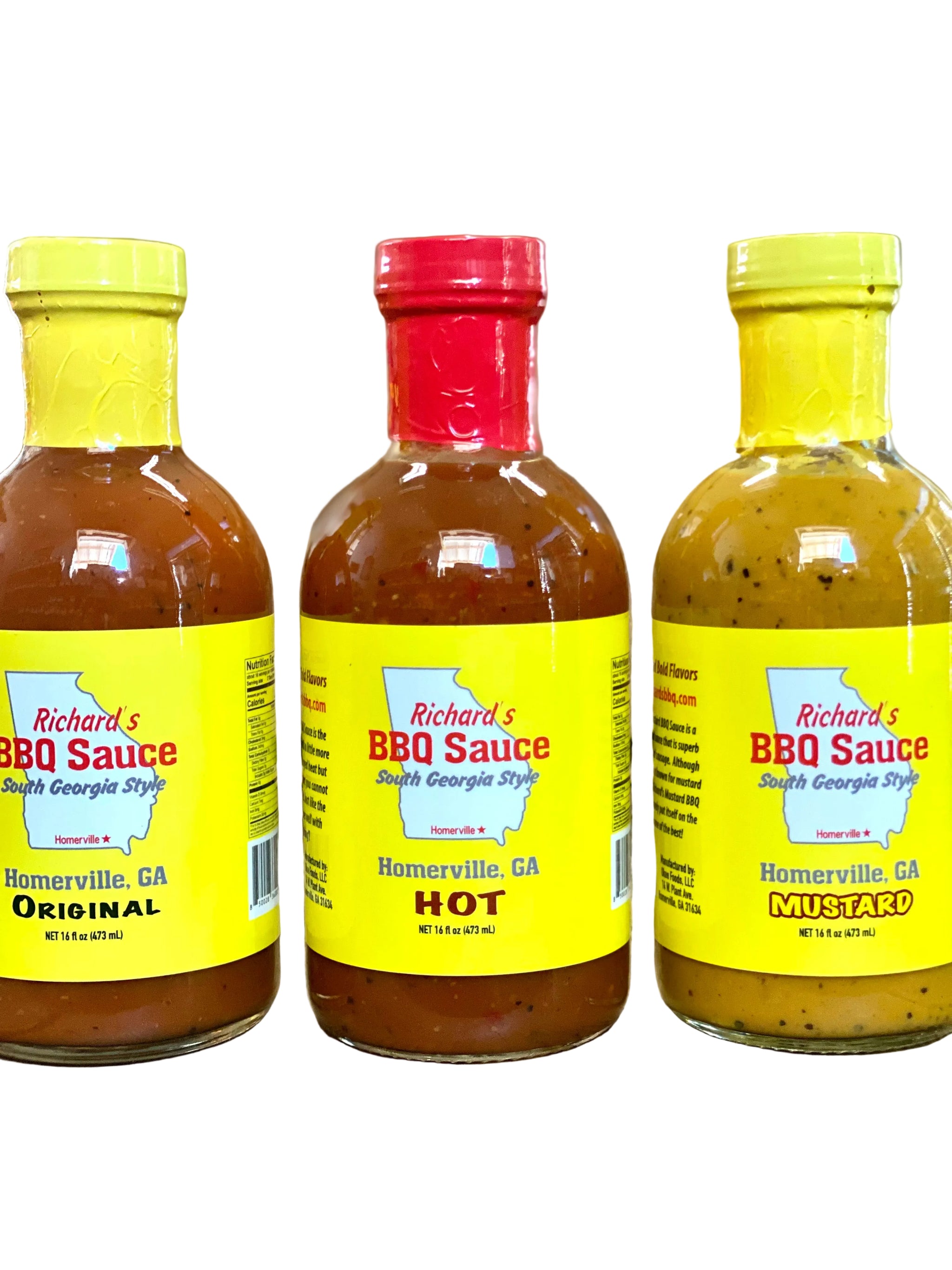 Richard's BBQ Sauce - Mustard – Ganas Pecan Company